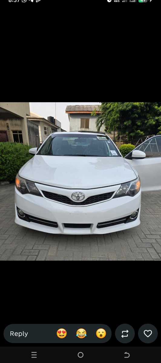 MurConnect's tweet photo. Firstbody pan
Well maintained
Toyota Camry 2013
Buy and travel
Price:9m
Location:VGC https://t.co/xjsr0HwqO8
