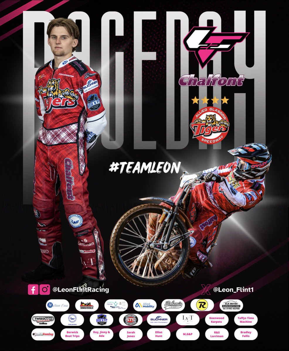 Leon_Flint1's tweet photo. π₯ππππππ¬!
Racing with @glasgowtigers as we race in the Cab Direct Championship at Workington.
When: Today, 3pm
Where: GT Tyres Arena
#TeamLeon | #Speedway https://t.co/ccRqWr5WNM