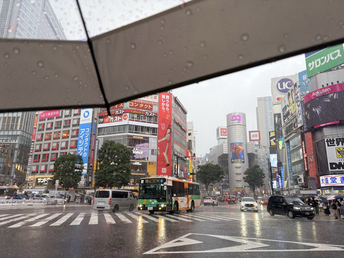 8010nnm's tweet photo. 月一のお上りさん　雨の洗礼をうけるの巻 https://t.co/wdkPzTM7US