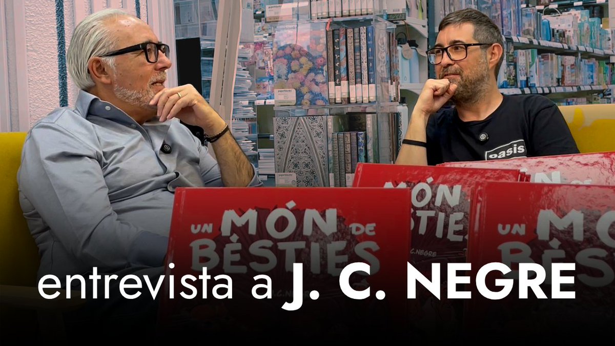 JacintCasademon's tweet photo. 🎨 Nova entrevista!
Parlem amb J.C. Negre (Joan Codina), creador de Les aventures d'en Siset, sobre els seus inicis, els seus referents, els reptes del còmic català i el futur del personatge.
https://t.co/oj3CP6Gj4H
#JCNegre #LesAventuresDenSiset #ComicCatala https://t.co/ztDlRtJRTR