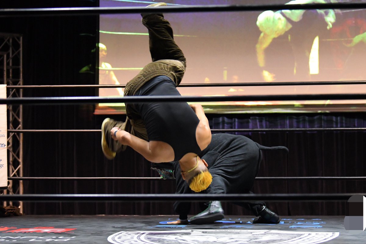mjk_pw100's tweet photo. 2026.6.19 DRAGONGATE 神戸ラピスホール
メインイベント
ドラゴン・キッド選手。
キッド選手がKzy選手にティヘラ！
#dragongate #PrimeZonePlus https://t.co/txnKtBUknd