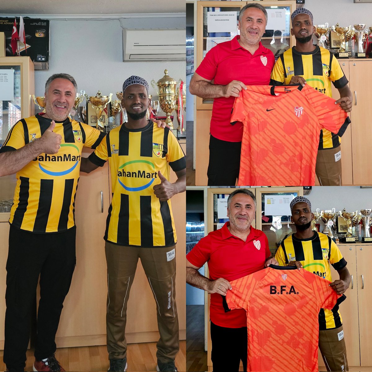 0537Mosango's tweet photo. Nous sommes heureux d'annoncer, au sein de l'Académie Sango, la signature d'un accord de coopération fructueux avec la prestigieuse Académie sportive Bahçelievler en Turquie. https://t.co/2mNeZo08jv