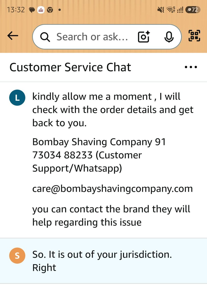 Srimanta66's tweet photo. @AmazonHelp @BombayShavingCo Amazon has washed its hands of the matter and asked me to contact BSC directly. My BLO Groomer is practically brand new and has already stopped working. Kindly help with a replacement or warranty resolution at the earliest. @shantanukd https://t.co/ga0EhnOZGI