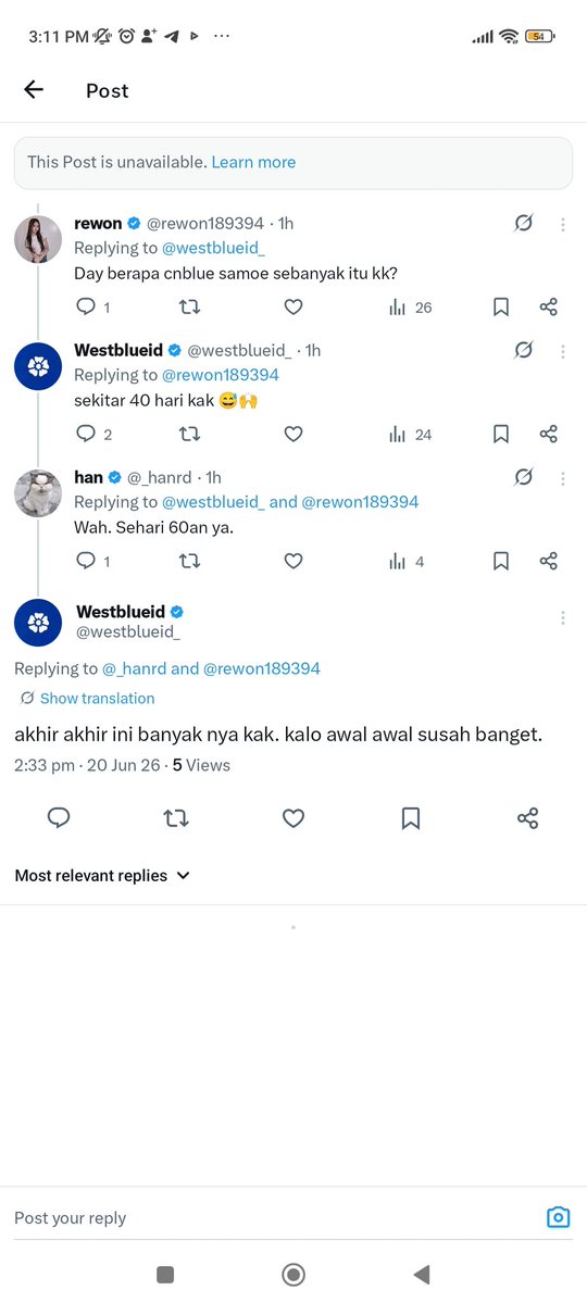 han tweet media