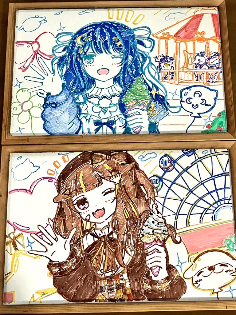 S135M32Swi52's tweet photo. ゆららこ遊園地デート中✨️
#ゆらぎあーと #らこあーと https://t.co/zK3vo9Uayu