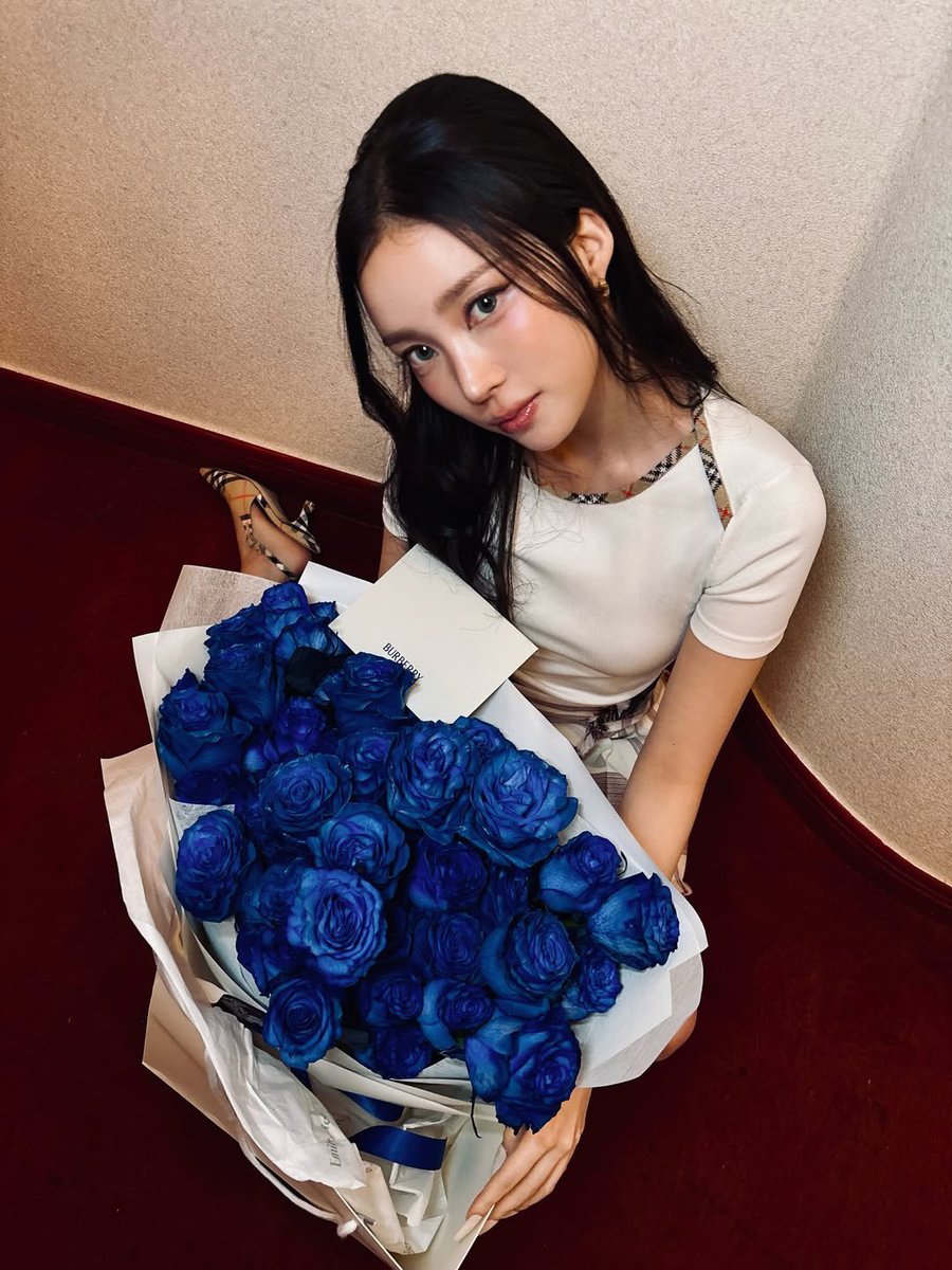 narricn's tweet photo. blue roses for the lady. https://t.co/BTHgn5dZGb