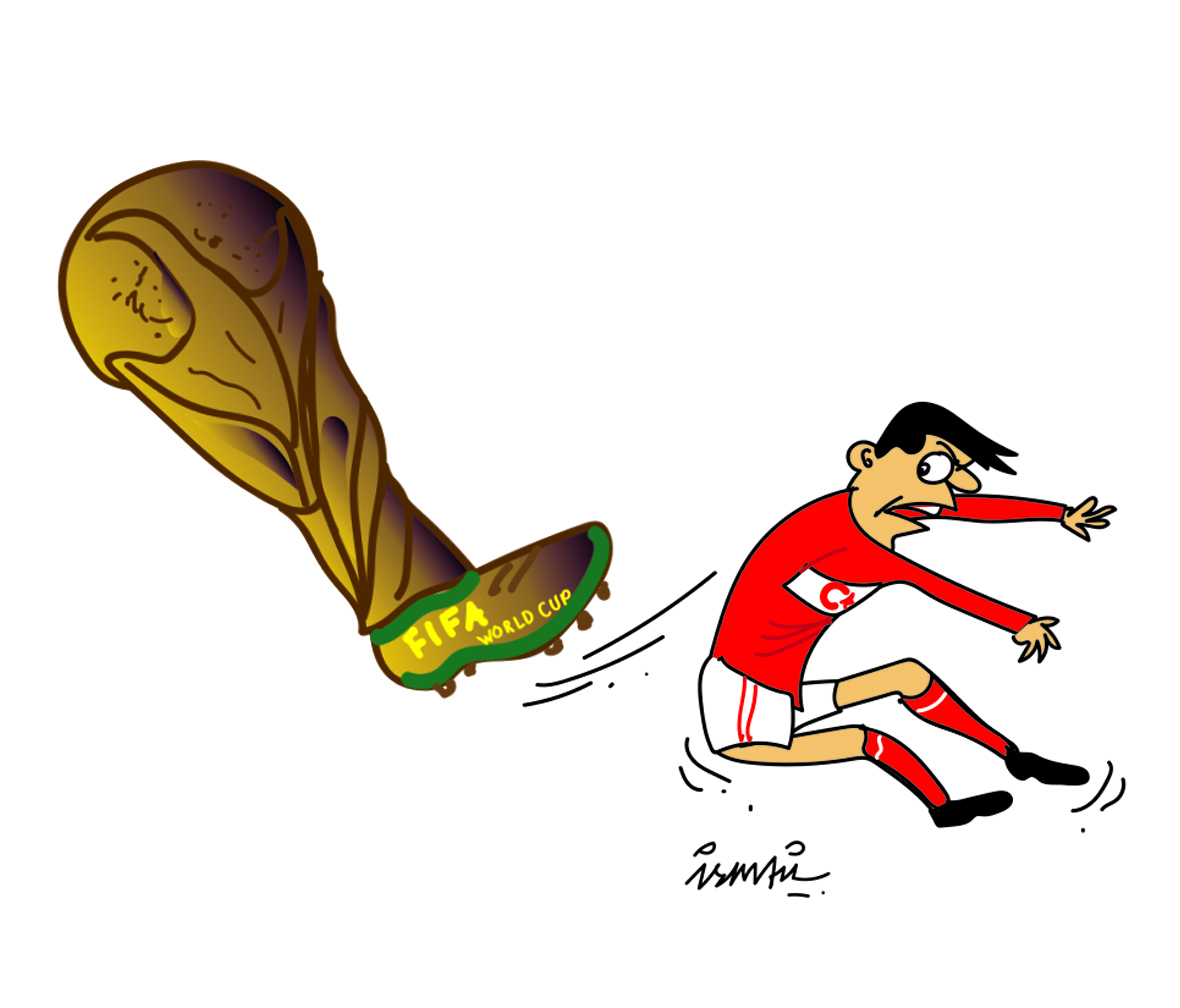 ismaildogan1's tweet photo. Türkiye Dünya Kupası'ndan elendi!
0 puan...0 gol..
...
Türkiye has been eliminated from the World Cup 2026!
0 Goals..0 points
#Worldcup2026 https://t.co/F394bTgrUs