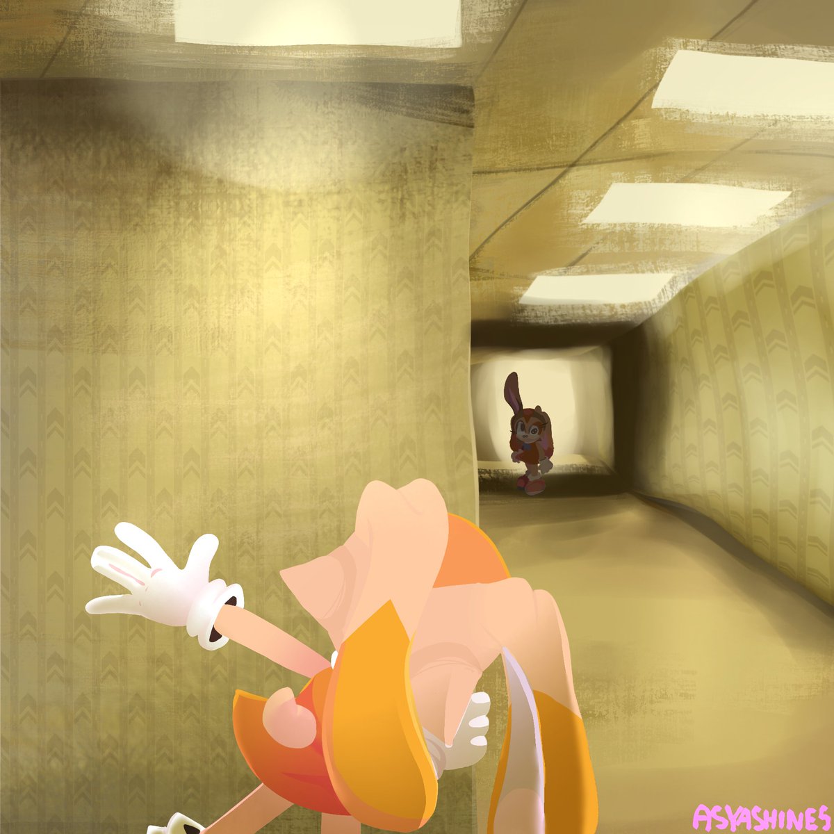 AsyaShines's tweet photo. ?
#sonicthehegdehog #creamtherabbit #backroom https://t.co/zmcRs78zuS