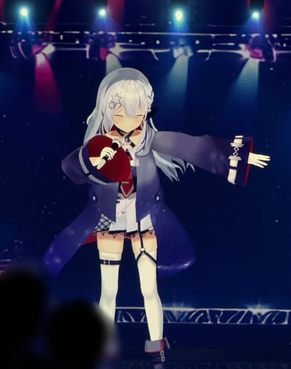 hibikinorn's tweet photo. しゃいるちゃんのワンマンライブにゲストとして出演してきました✨️
初めてのライブめっちゃ楽しかった！！
3Dしゃいるも可愛かったのでシェア💓

#しゃいる1stワンマンライブ https://t.co/B2zCht2L0F