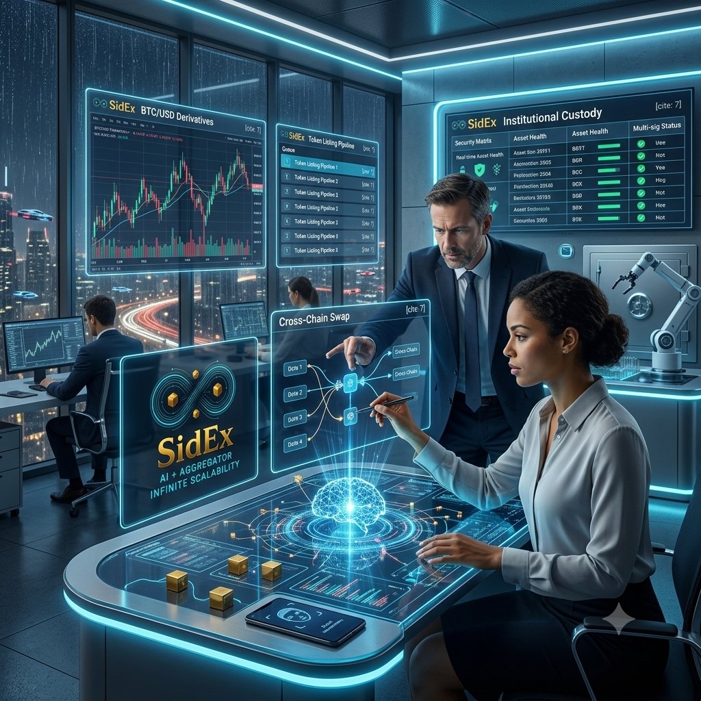 wreixidra's tweet photo. 🚀 The future belongs to platforms that connect intelligence, ethics, and opportunity.
👑 #SidEx stands at the center of the #Sidrastart ecosystem—bringing AI-powered innovation and Shariah-compliant finance into one unified platform. Built to transform fragmented markets into a seamless digital economy, SidEx is designed for growth, trust, and limitless scalability.
🔹 AI-driven opportunity discovery
🔹 Secure SidraChain wallet integration
🔹 Real-time ST price and balance tracking
🔹 Send, receive, and manage assets with ease
🔹 Built-in Shariah compliance verification
🔹 Zakat calculator for ethical wealth management
🔹 Islamic-inspired user experience
🔹 Intelligent AI assistant for enhanced decision-making
⚡ Powered by the HyperStack Team, every feature is being refined, tested, and optimized to deliver a powerful launch.
The next generation of ethical fintech is taking shape—and SidEx is leading the way.
#SidEx #web3Aggregator #IslamicFinance #InfiniteScalability #HalalInnovation