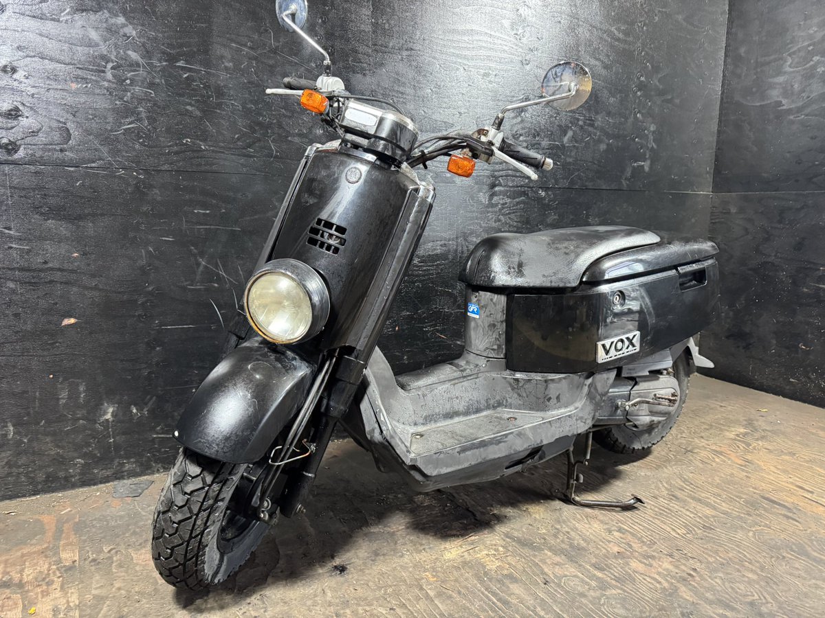 08061914Y ヤマハ 黒 VOX50 車格の大きい50cc！ 4スト 