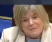 FranKinsella2's tweet photo. @caulmick That woman is something else, sits watching judgeing and sniggering at oposition and taking notes it seems to upset her when anyone says something  negative about Michel https://t.co/FvZmp2ynfR