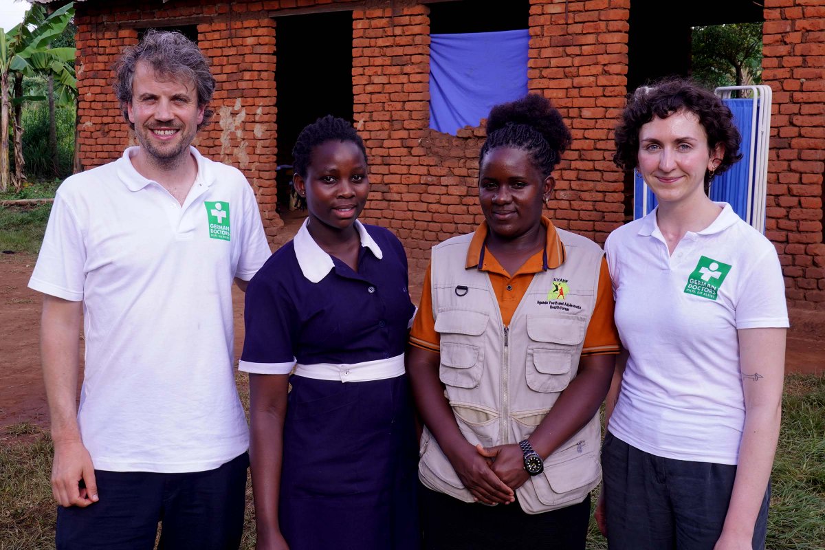 uyahf1's tweet photo. Six weeks. Countless lives touched.

As Dr. Sibylle Reber returns to Germany, we pause to thank her for her contribution towards the Inclusive and Equitable Health Services (IEHS) Project across Budaka, Butebo, Bukedea, and Mbale communities.

From health facility consultations and CME sessions, to health worker trainings to integrated community outreaches and school club discussions, she generously shared her expertise in neurology, helping strengthen knowledge on epilepsy, meningitis, and patient care.

💚 Danke, Dr. Sibylle, for your dedication, compassion, and commitment to improving lives.

Your impact will continue to be felt long after your journey home.

Safe travels, and thank you for being part of the UYAHF family.
@germandoctorske 
#GlobalPartnership #YouthLead #HealthForAll #Inclusiveness