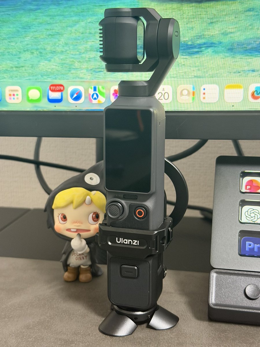 YYouTuber3's tweet photo. 先日Osmo Pocket 4を買ってみました！
使い勝手も良くとても気に入っています。
撮影の質も上げていきます✨ https://t.co/kKrTYt9W5O
