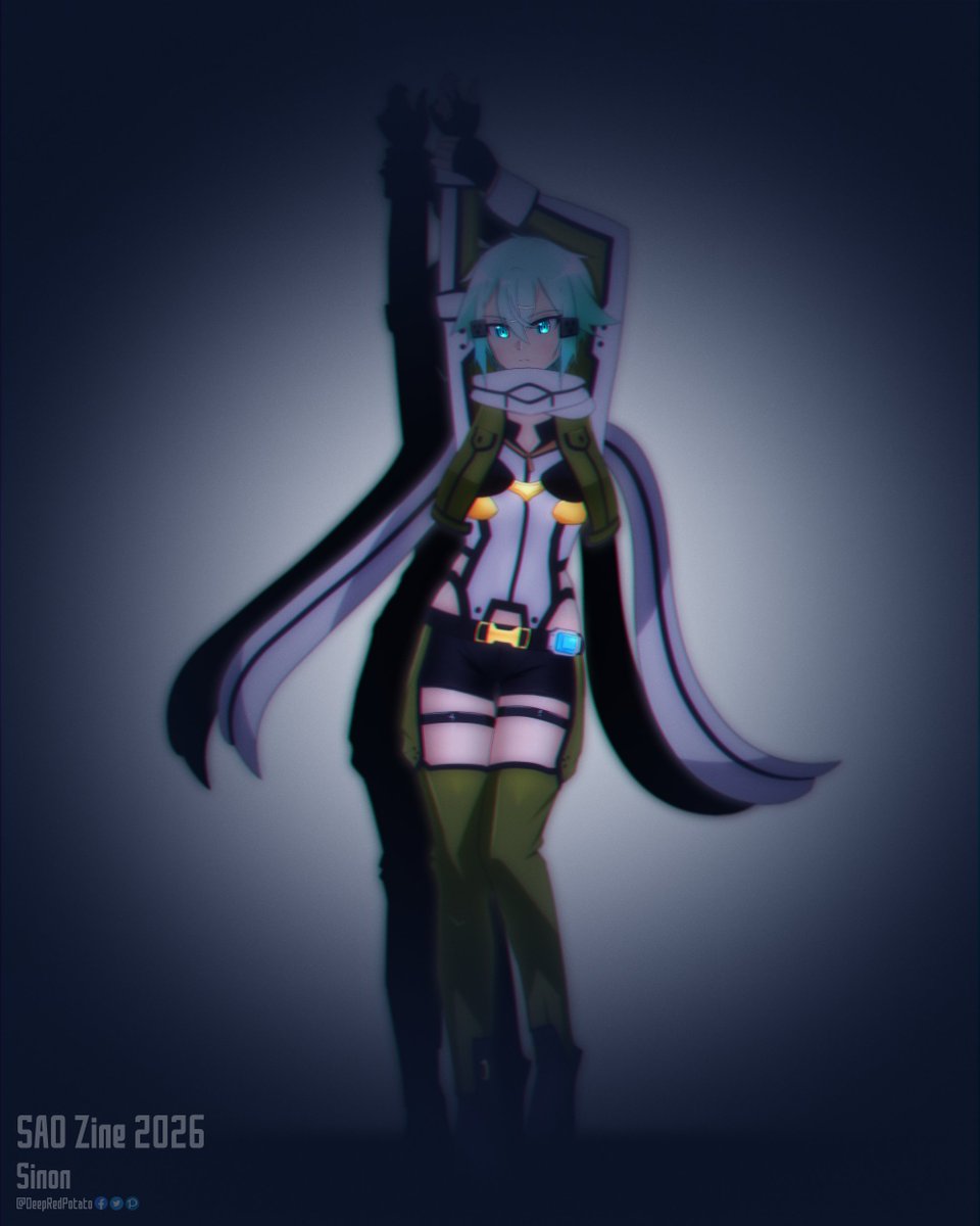 DeepRedPotato's tweet photo. GGO / Sinon
For SAO Zine 2026

#sao #sinon #シノン #ソードアート・オンライン #イラスト https://t.co/uQherwLpJN