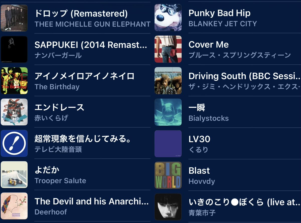 hncsuc's tweet photo. 5.6月に運命を感じた14曲
迷える日々が反映されている!
https://t.co/AJWjOdnLRP https://t.co/pIaeptK0T9