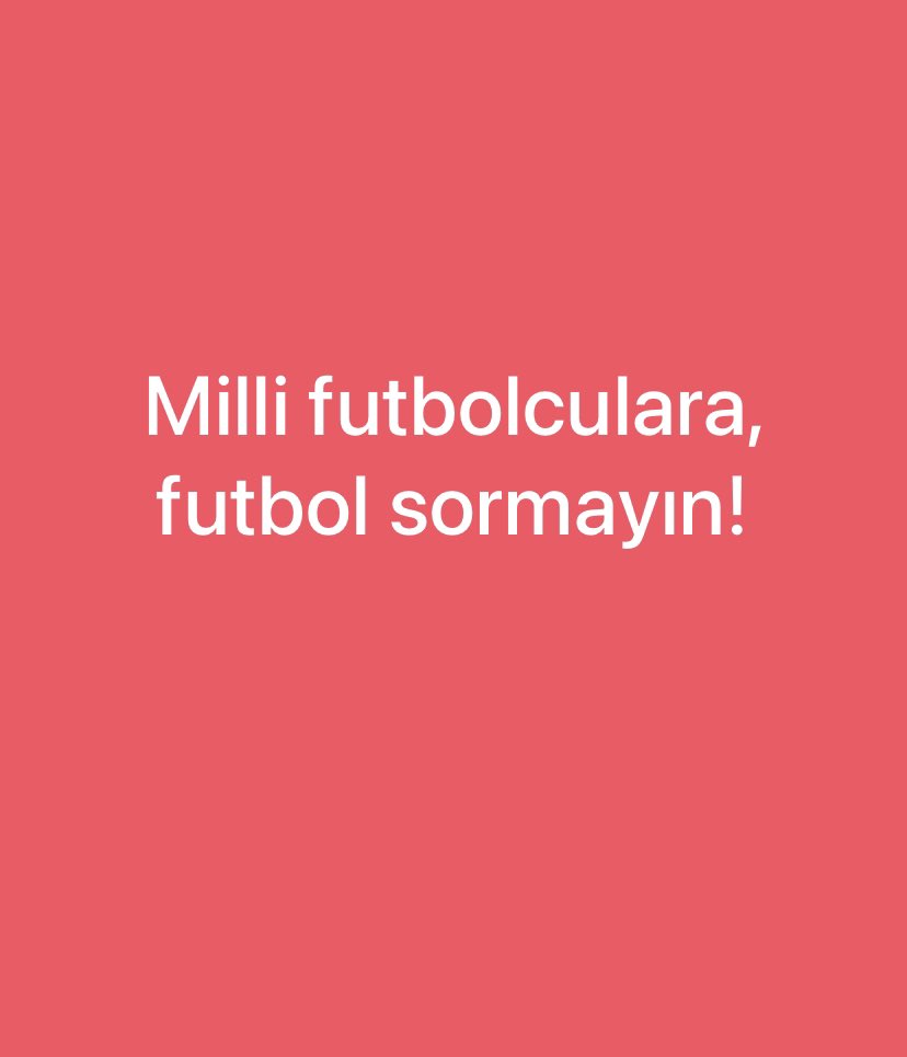 OZKNCKC's tweet photo. Milli futbolculara futbol sormayın.

✅Saç boya rengi sorun
✅ Saç örgülerini sorun
✅ Reklam kazançlarını sorun
✅ ABD Tatilini sorun
@TFF_Org @trtspor @ersinduzen @MilliTakimlar #TürkiyeninMaciVar https://t.co/28ViHzGqiU