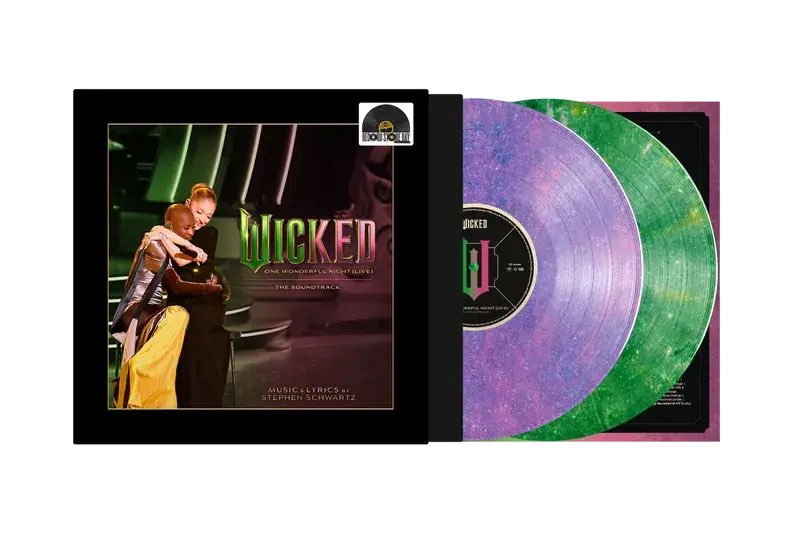 VINYLCORDALERTS's tweet photo. 💸 | Le vinyle du #RecordStoreDay de "#Wicked: One Wonderful Night" est en promo sur @RoughTradeRecs 🫧

🔗 https://t.co/U6AaOfZXGT https://t.co/n7no5N0czH