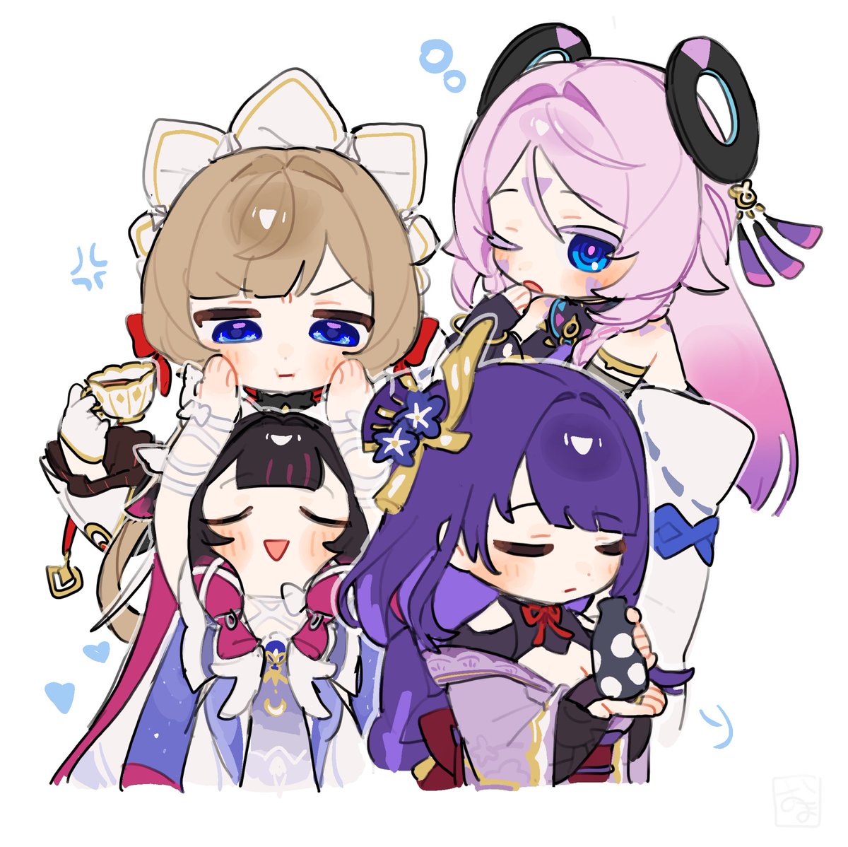 oooma_155's tweet photo. 寒色系集まっててカワイイ https://t.co/YuTfxiwkCL