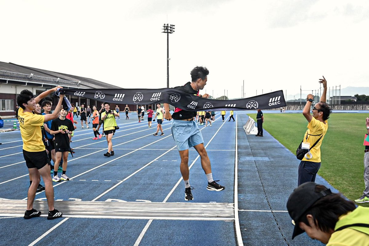 TL_MDC's tweet photo. 🌋MDC ADVANCE 九州🌋
2026.6.20(土)📍鹿児島・大隅

地区対抗： 4x800mR
優勝は肝付チーム✨🥇🏆✨
横田コーチ、それじゃONELAPです🙄

🔻リザルト
https://t.co/qa8BjUALZL…

#MDC2026 https://t.co/ZAy7e86KFQ