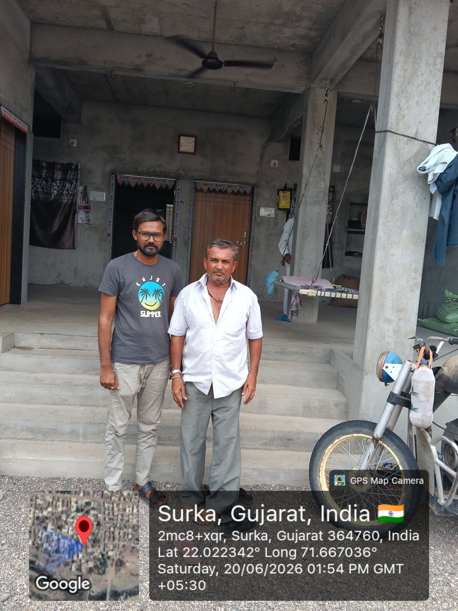 HareshBoricha17's tweet photo. સુરકા ગામે પંડિત દિન દયાળ આવાસ યોજનાના લાભાર્થીઓના આવાસ ની વિઝીટ https://t.co/zFy9EomFZ4