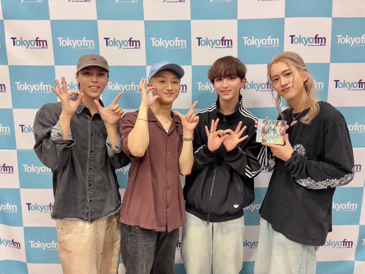 NoBUDDiiS_TFM's tweet photo. TOKYO FM 「No BUDDiiS」
この後21:00から!!!

⭐️ #KEVIN #MORRIE #FUMIYA が
Lienel の #高岡ミロ さんとお届け✨

ミロ君とメロ基準が一致する最高のバディは誰になるのか？

📻ぜひお聴きください！
https://t.co/3y0FVea4DA

#TOKYOFM
#ノーバディーズ
#BUDDiiS @buddiis #Lienel @Lienel_official
#バディナー