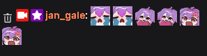 JanGalebunV's tweet photo. emotes unlocked yippie https://t.co/OlGliXBmwS
