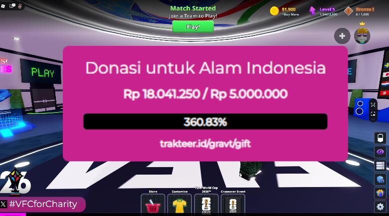 GRAVT | #VFCforCharity tweet media
