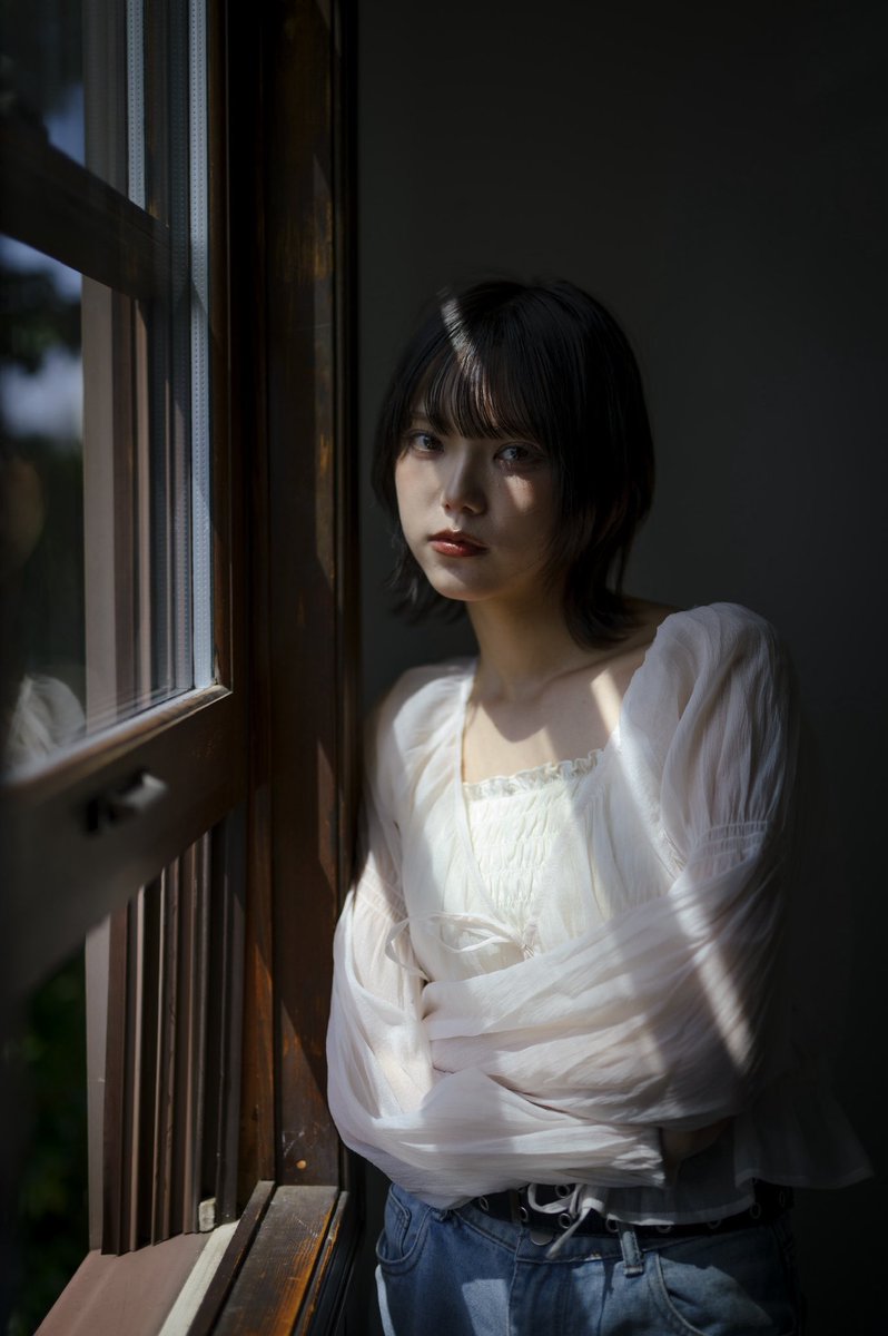 crossover33h2's tweet photo. 明日は晴れるかな
model：桃瀬栞さん @shiori_partner 
#portrait #ポートレート #自然光がすき https://t.co/03Au4wFfUk