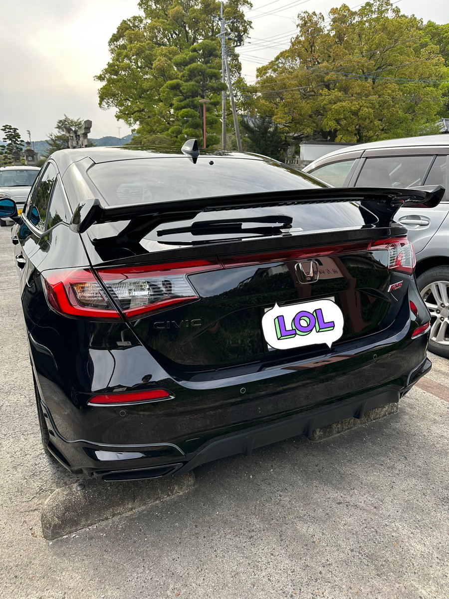 _Qualia7's tweet photo. CIVIC FL1 RS 納車されてました
無限フルエアロです😎 https://t.co/l6vZANRPQf