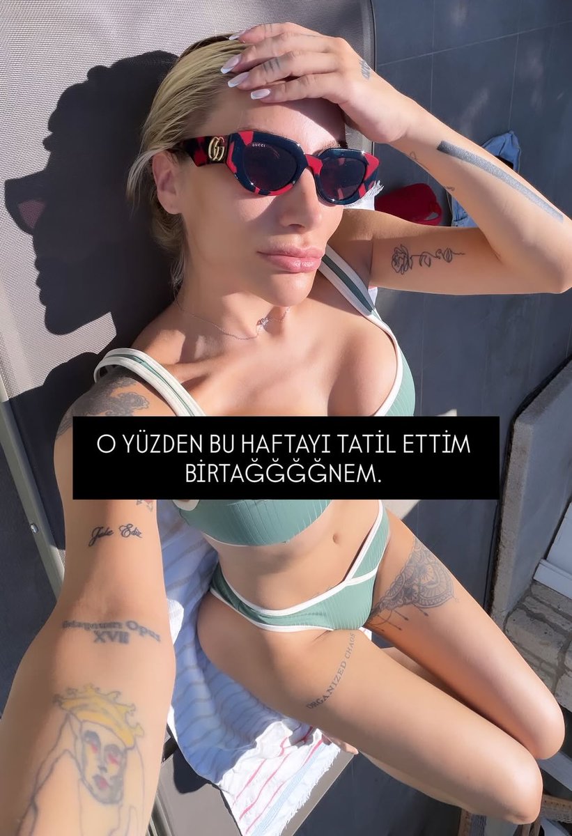 turkybeauty's tweet photo. İrem Derici'den şezlong pozu. https://t.co/ZQZmvdKtcG