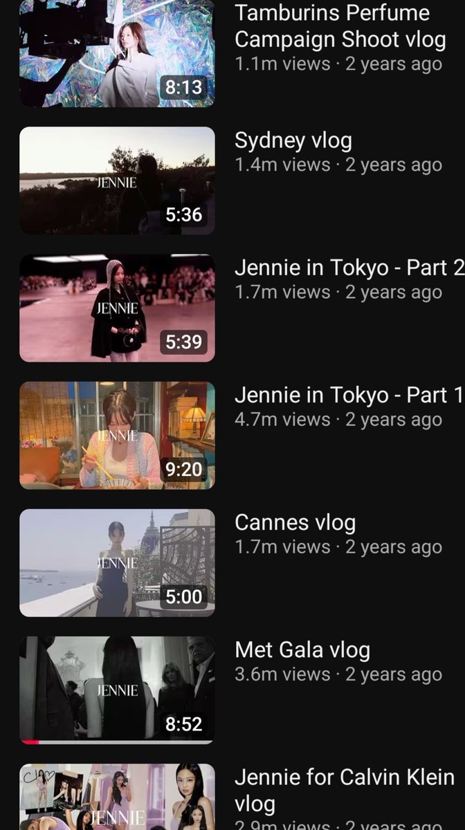 Jendaawwg's tweet photo. Back when jennie used to upload random vlogs while yg was keeping her hostage. Always my comfort vlogs🥹🥹 https://t.co/F1gS07Y6uT