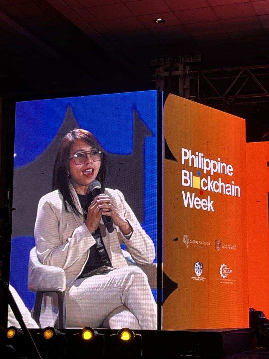 XDCInnovLabs's tweet photo. Rebecah Dausen (@REDausen ) , Philippines Country Lead at @XDC_Philippines , took the stage at Philippine Blockchain Week 2026 

Great to see @XDCNetwork represented in conversations around enterprise blockchain, real-world adoption, payments, and the growing role of tokenization across Southeast Asia.

Thank you to the Philippine Blockchain Week team and the local Web3 community for bringing together builders, institutions, and ecosystem leaders in Manila.

Meet us at:
SMX Convention Center Manila
June 19–21, 2026
Booth H1-P96