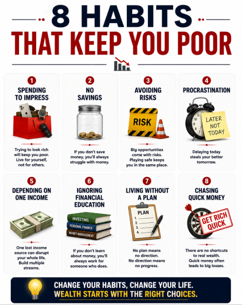 Flip_Tab's tweet photo. Most people stay broke for the same reasons.

Not because they can’t make money—

but because of the habits they repeat every day. 💸

Follow @Flip_Tab  for more. https://t.co/tGZ9zmTlqc