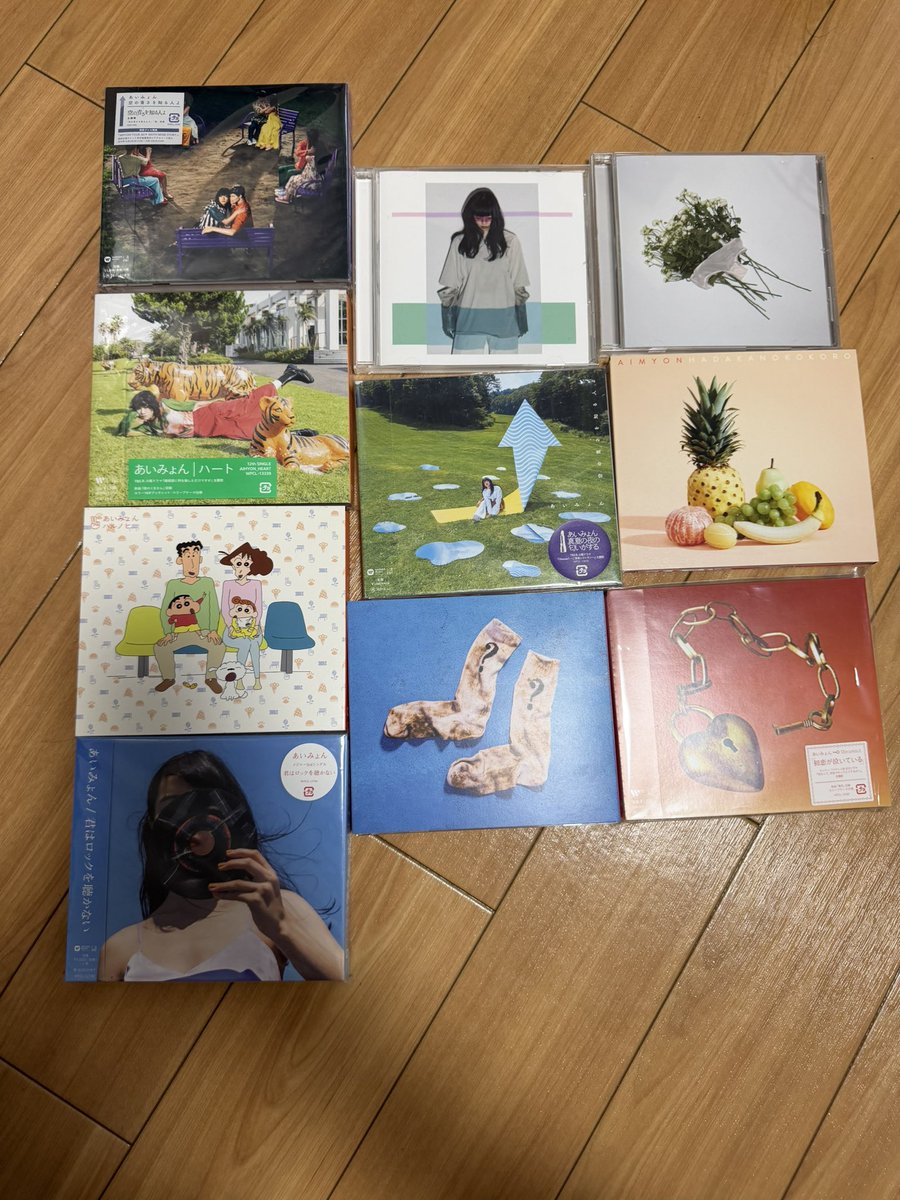 あいみょんのシングル、アルバム、ライブDVD持ってるのかき集めたけど