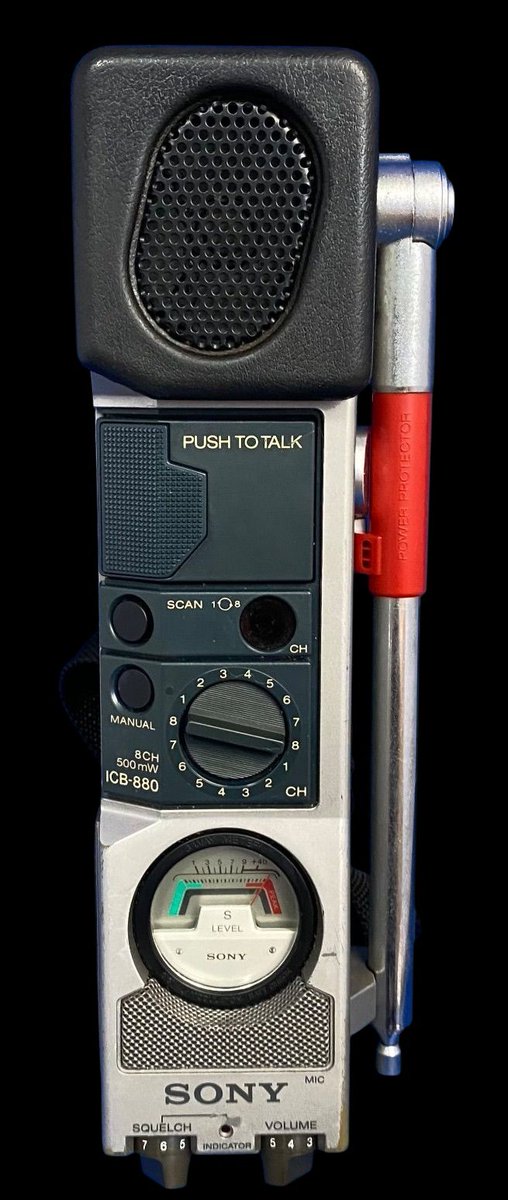 SONY CB無線機 ICB-880 ジャンク品扱い ハンディ トランシーバー