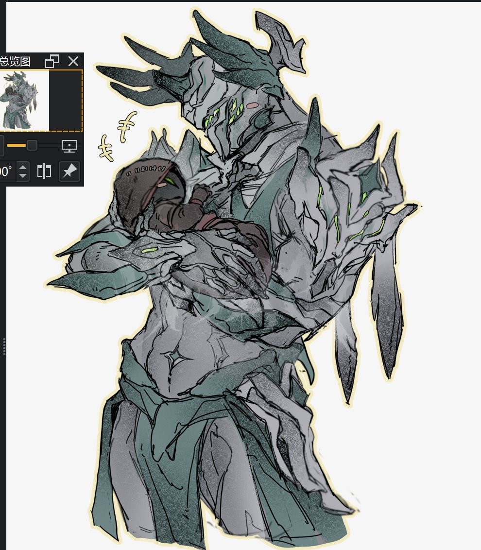 Malice1002's tweet photo. He is as gentle as his mother.
#tennocreate #warframefanart https://t.co/DvAjm78x5h