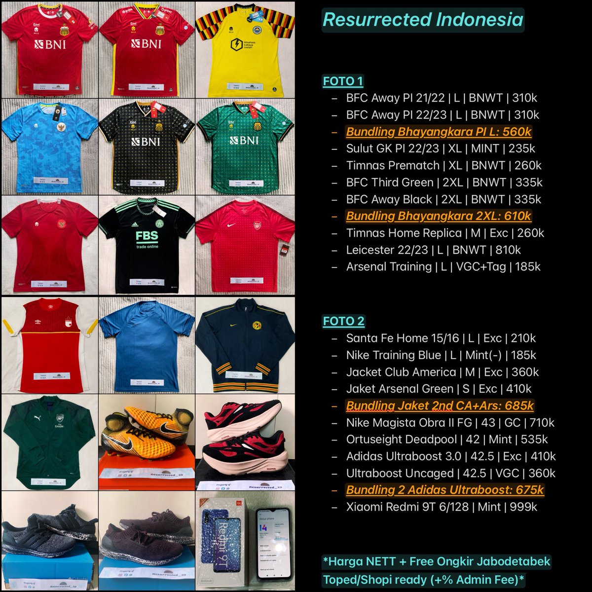 Resurrected_ID's tweet photo. Original #jersey4sale
Foto &amp; Detail lengkap item di IG/Shopi (Link di Bio)
WA 087883094159
Izin tag om 🙏 @Jerseyforum @fajarrusalem @TitipLawas @adipati_store @RCJerseyOri @NangorianSports @jerseysneil @futebolre @jersey_ciamikk @jerseycadangan @Officialkjti @JerseyLigina https://t.co/EBcxPUeoCL