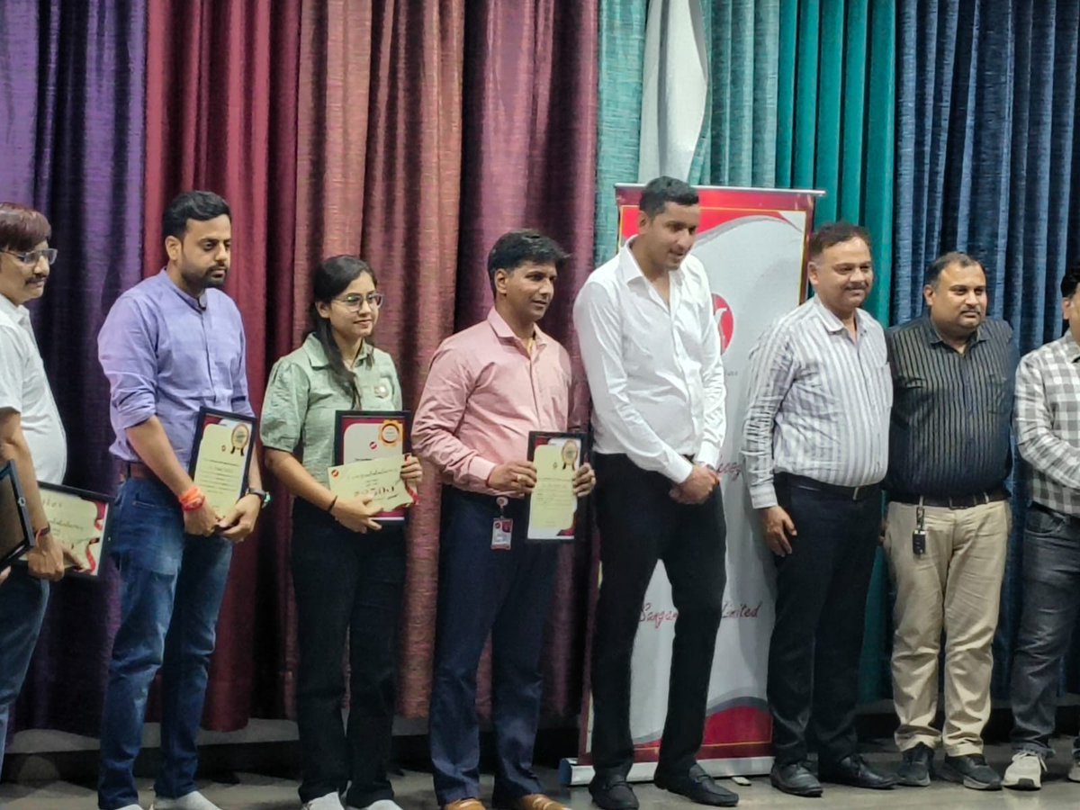SangamGroup_'s tweet photo. Rewards &amp; Recognition – May 2026 Congratulations to all our awardees! https://t.co/Eg1qb175Am