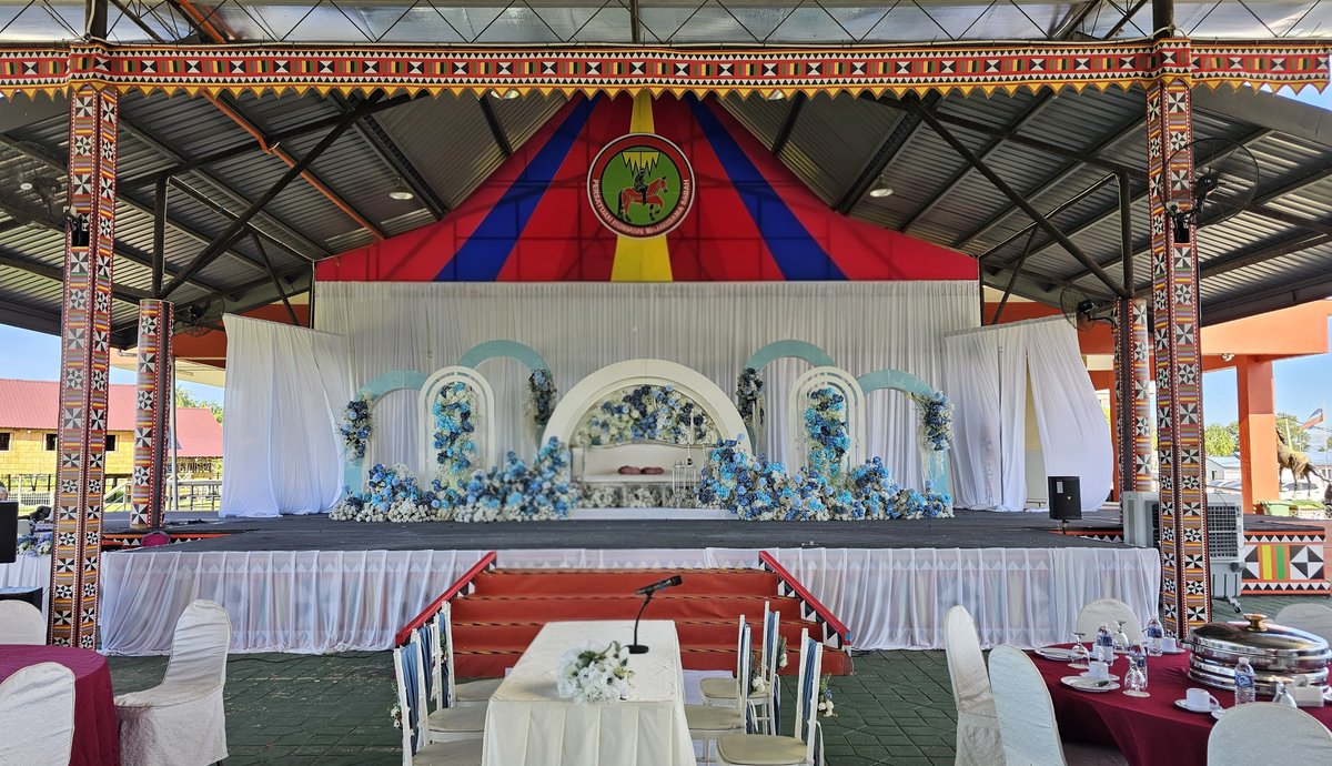 CateringRazain's tweet photo. Wedding reception for Firdaus &amp; Norain at Dewan Pusat Kebudayaan Persatuan Rumpun Bajausama Sabah on 20.06.2026... https://t.co/1EqOPajOWr