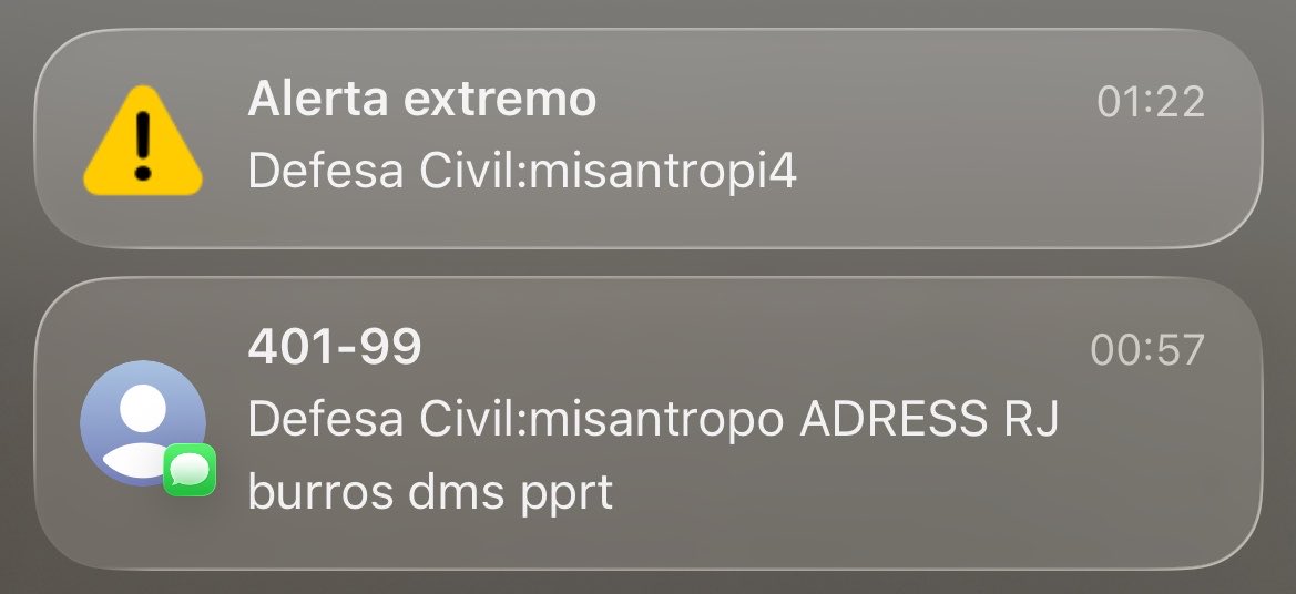 adiefco's tweet photo. hackearam o sistema de alerta da defesa civil??? que esculacho https://t.co/R4Q5rX9JEn