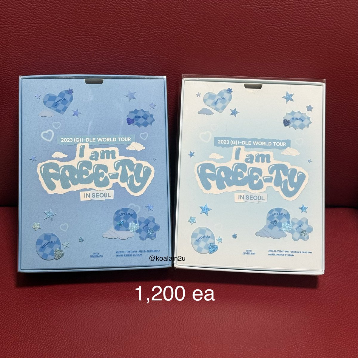 koalain2u's tweet photo. - wts/ขาย -

2023 (G)I-DLE world tour [I am FREE-TY] in Seoul
📦 free shipping if total > 500 baht

#ตลาดนัดidle #ตลาดนัดไอเดิล #ตลาดนัดgidle
아이들 idle photocard pc 구매 판매 wtb wts sell buy 포토카드 https://t.co/mX2CQOf1LW
