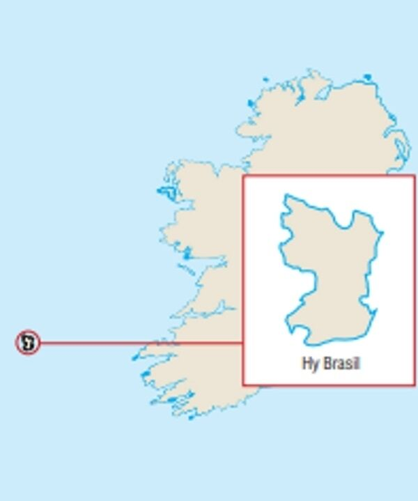 ProudBavaria's tweet photo. Most non-Europeans do NOT know this:
To the west of Ireland, there's an island called HY-BRASIL.

Every seven years, when the mists around the island clear for one day, the bravest Irishman swims out to reach and claim it for the Republic.
None of them have ever come back. https://t.co/e0QxWEMns8