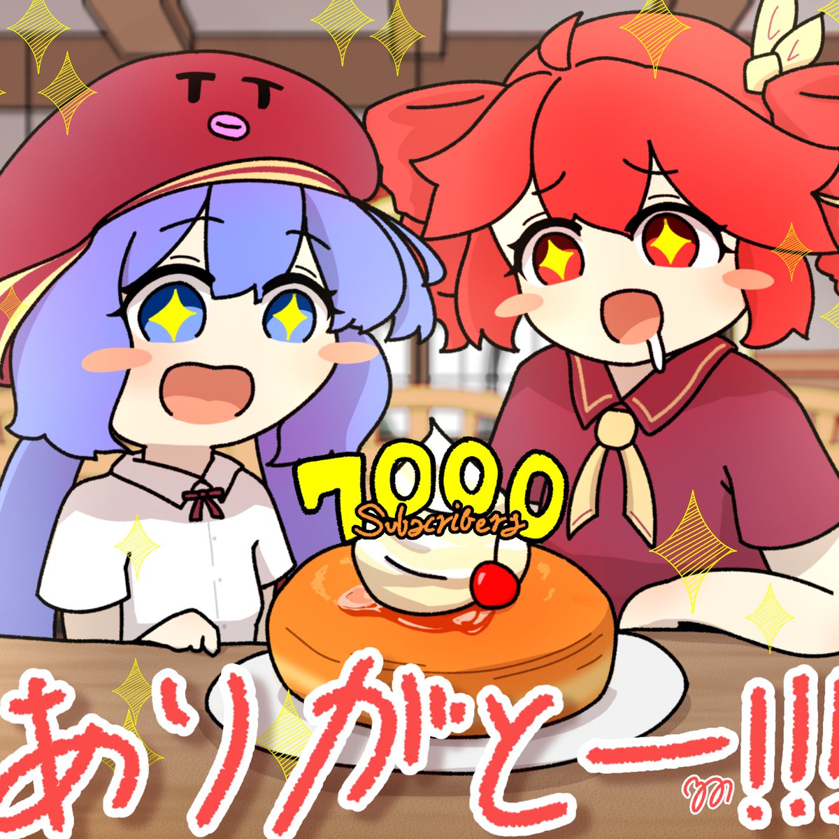RunoMhMsc's tweet photo. チャンネル登録7000人突破大感謝シ〇ノワール！！！！！！！！🫶 https://t.co/2yGwgOylr0