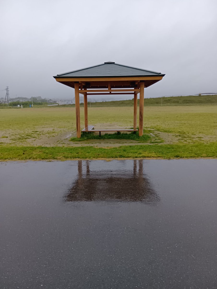 tvtoshi1's tweet photo. こんにちは😃
現在朝から☔
どうしても
ウォーキングしたかった
いつもの公園を
傘を挿し
３千歩歩いた（笑） https://t.co/MJ0L8XkZBO