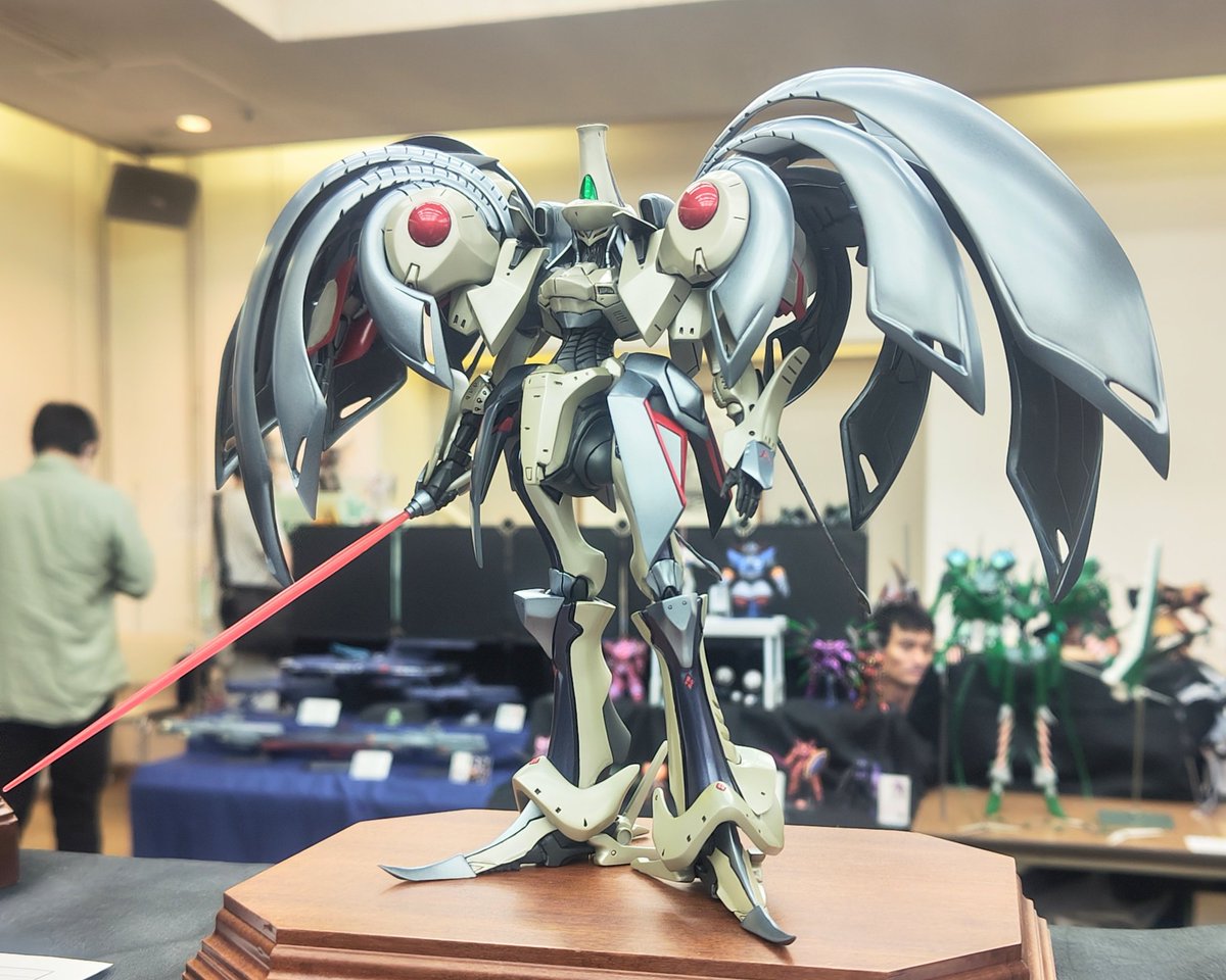 GTMmarion06's tweet photo. ロケットクイーンのアルスキュルとシュペルターがあるのは知らなかった(´・ω・｀)
めちゃくちゃいい造形(*´ω`*)

#群玉展2026 https://t.co/Bsgesibd5y