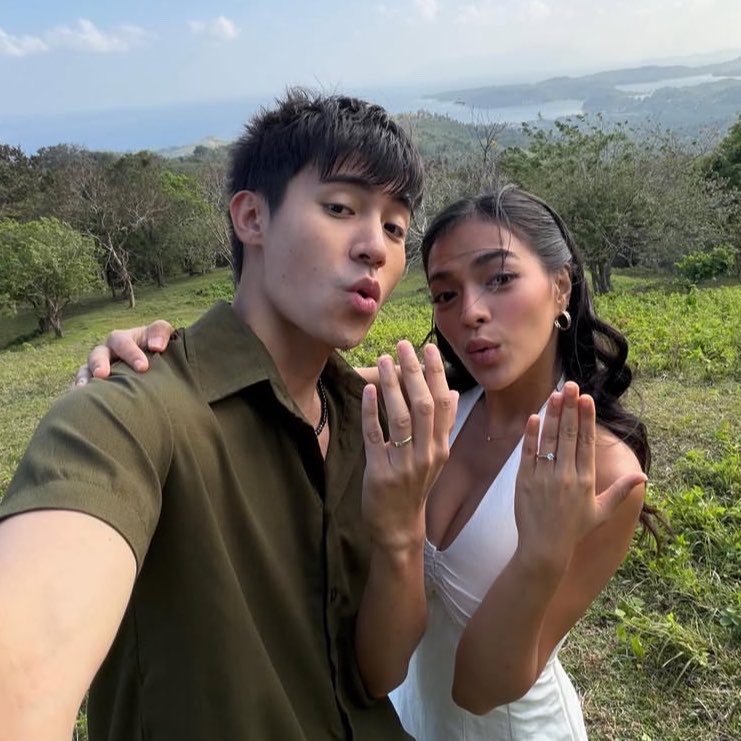 miksxela's tweet photo. Mr. &amp; Mrs. Cabrera 💍🥹 https://t.co/WT3ivT95Ft