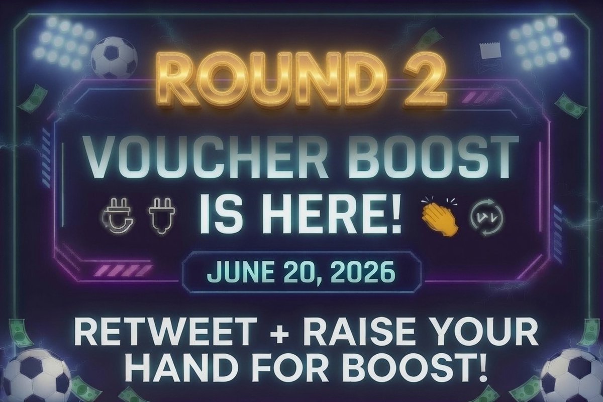 bettingPlug's tweet photo. SATURDAY Round 2 voucher boost

Enter now!!!  And kick off at 12:45

Retweet &amp; raise your hand for a boost
 
#BettingPlug 
#ROUND2 https://t.co/VCVGoESbog