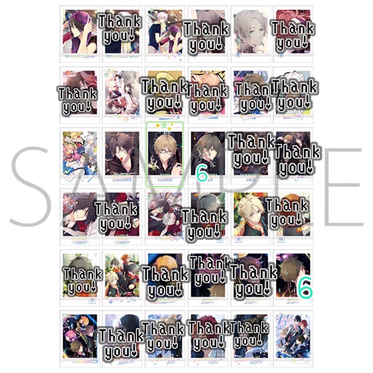 karufe_trade's tweet photo. 【交換】ツキウタ。 ツキステ。10th ぱしゃこれ 枠交換

譲▶︎☆始 恋 葵(夢見草 紅縁) 涙(6)
求▶︎春(単体のみ)

*☆は涙含む交換のみ
*集合、Box特典は一旦保留
*店頭 通販にて8BOX予約済

長期のお取引となりますがお気軽にお声かけくたさい！ https://t.co/LyIJTZcDKI