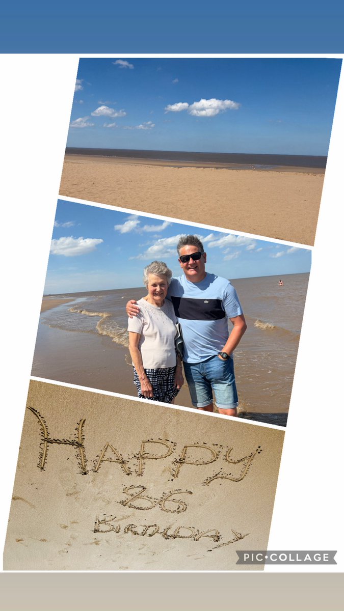 ___Lesley___H's tweet photo. Enjoying a delightful weekend away by the sea for Grandmas birthday 🏖️🥂🎉😎 https://t.co/qQZpbo60tA